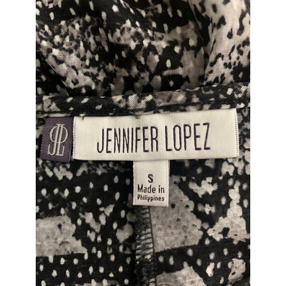 Jennifer Lopez Womens Small Snake Print Blouse With Keyhole Neckline Small - Picture 6 of 13